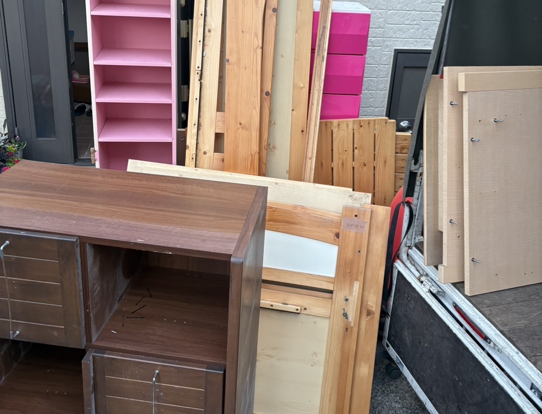 日立市の山側住宅の片付け